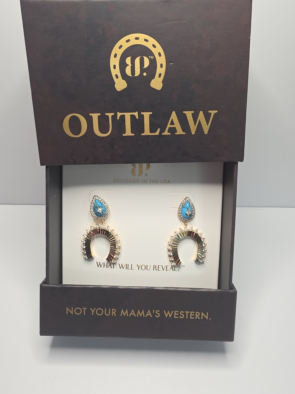 BP Outlaw Ranch Royalty Earrings